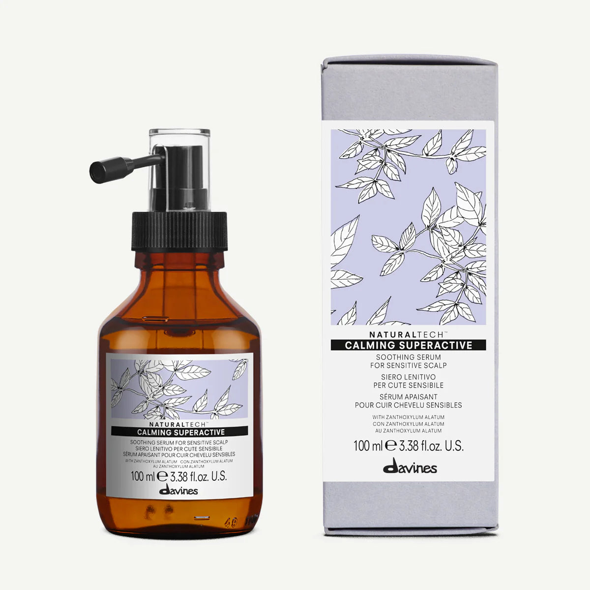 DAVINES naturaltech calming superactive serum