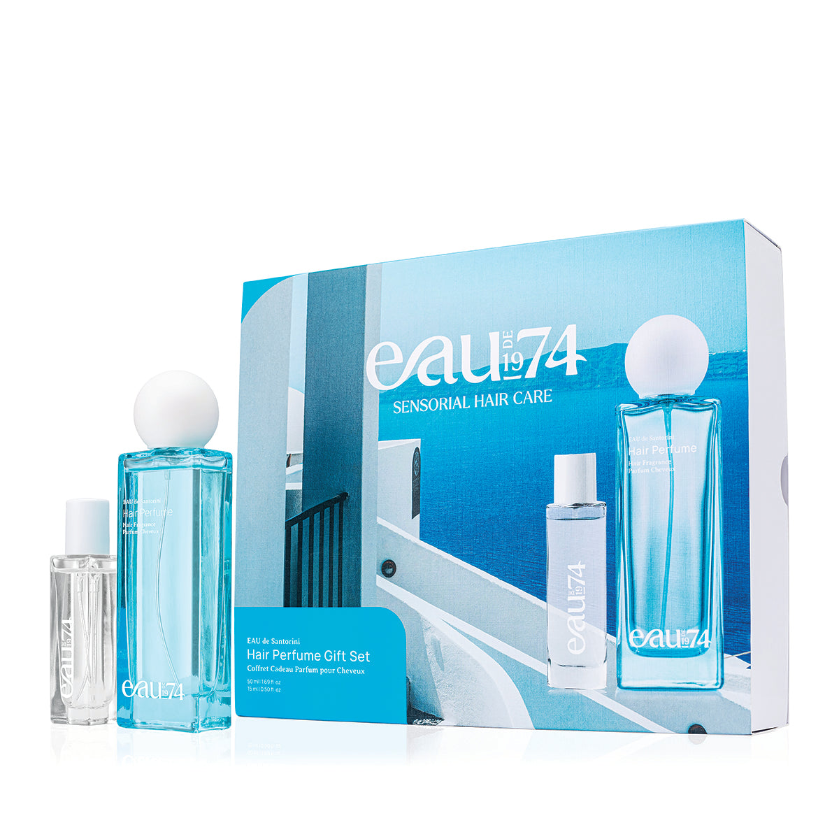 EAU De Santorini hair perfume set