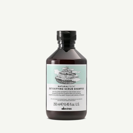 DAVINES naturaltech scrub shampoo