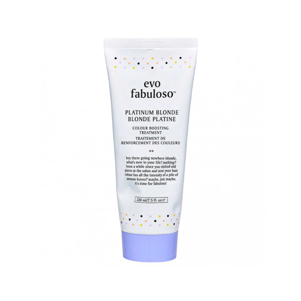 EVO fabuloso platinum blonde colour boosting treatment